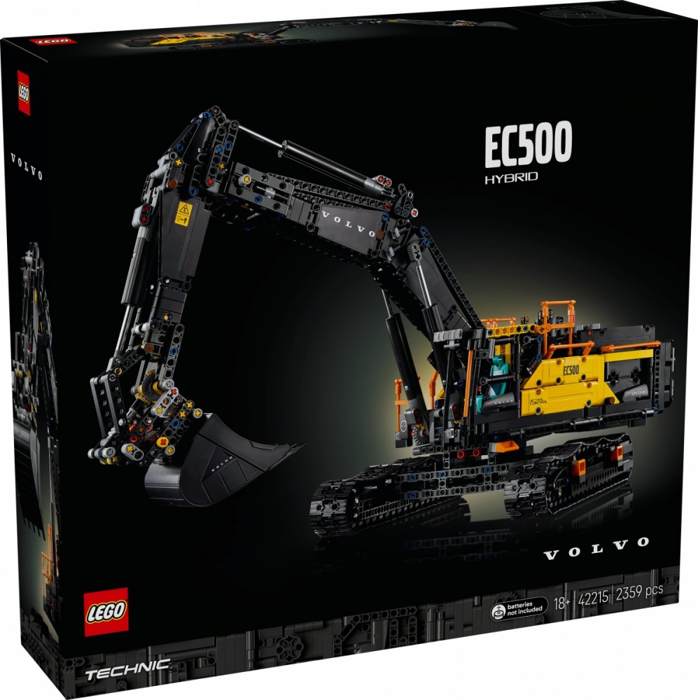 Klocki Technic 42215 Koparka Volvo EC500 Hybrid 