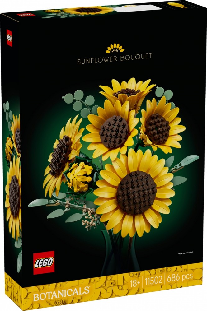Klocki Botanicals 11502 Bukiet słoneczników 