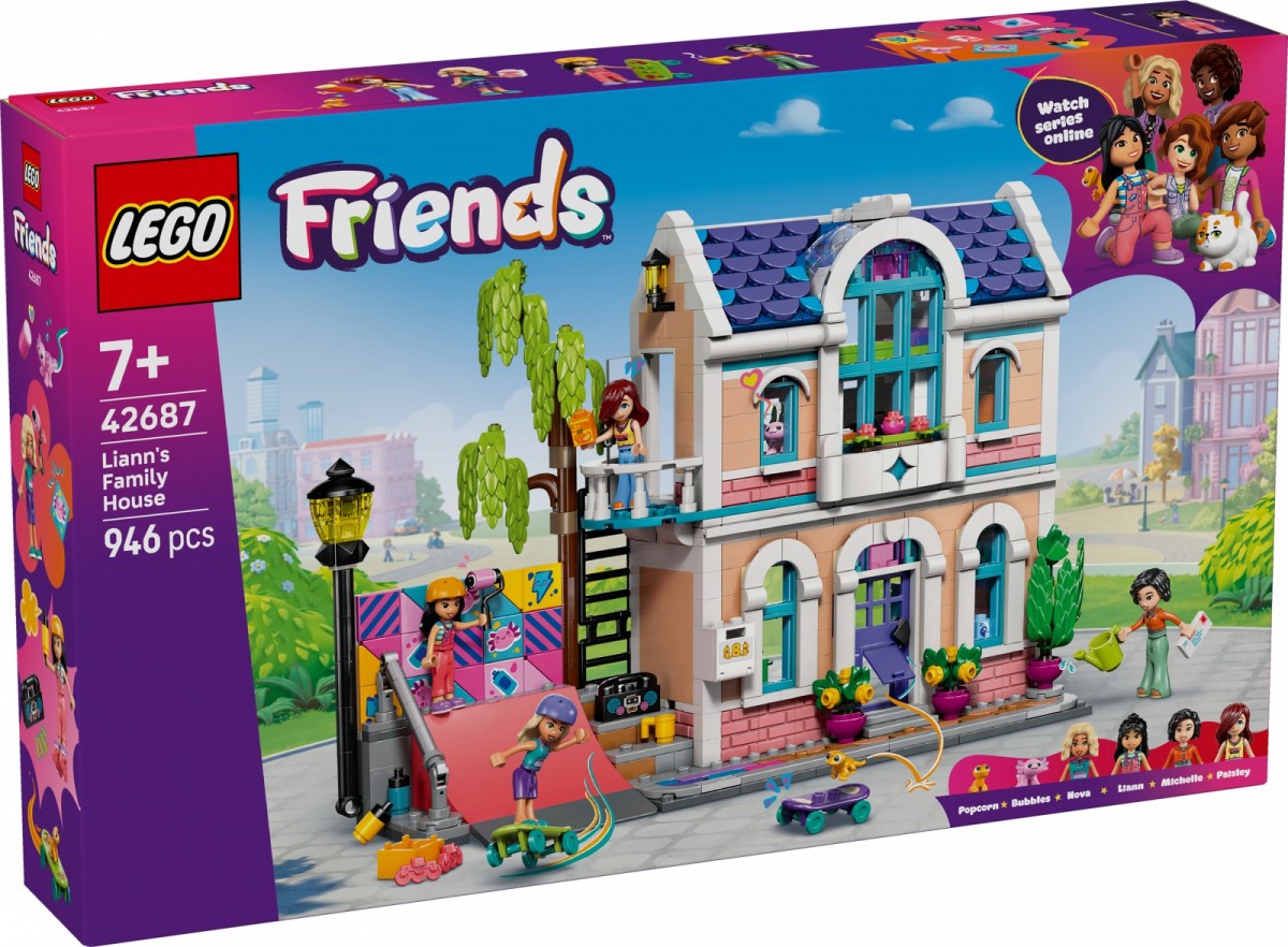 Klocki Friends 42687 Dom rodzinny Liann
