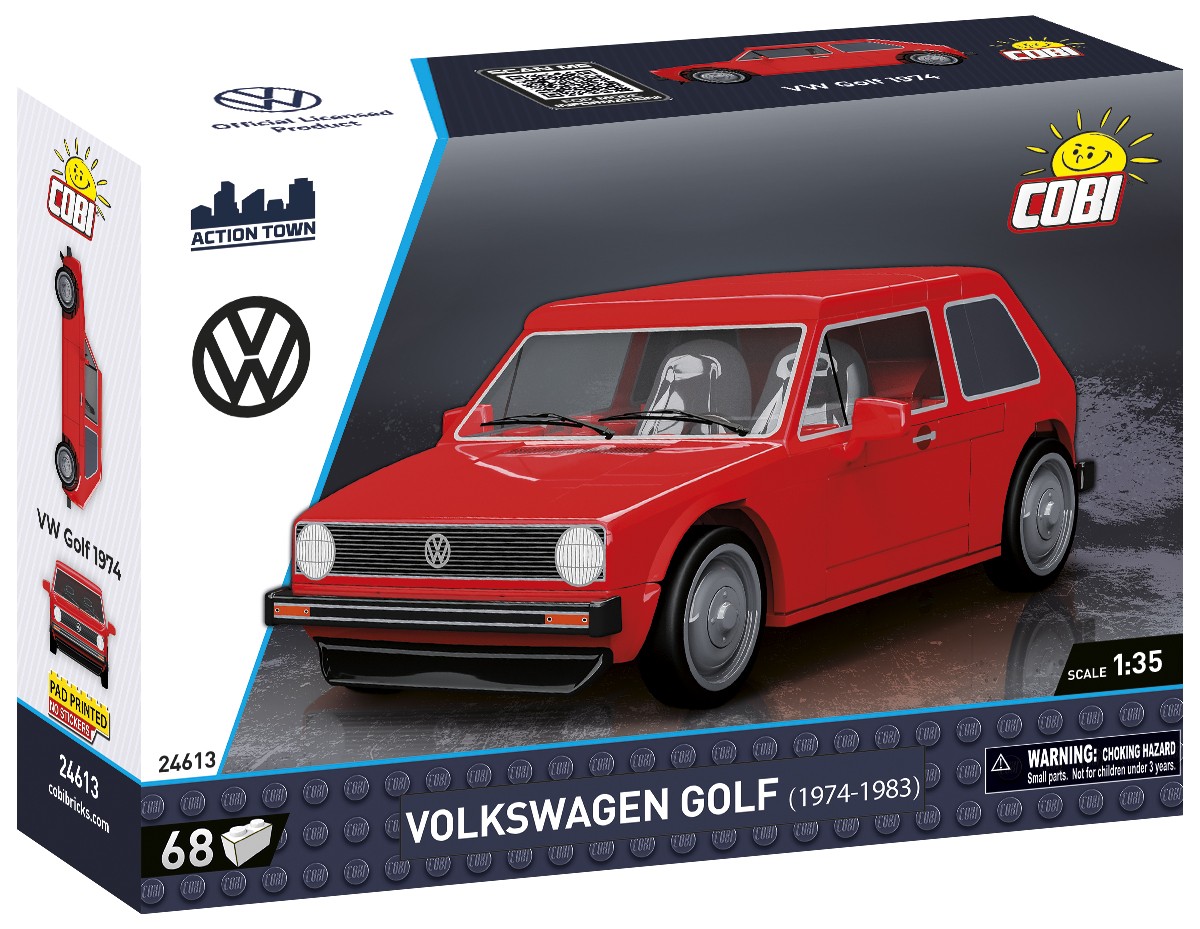 Klocki Volkswagen Golf 1974-1983 68 klocków 