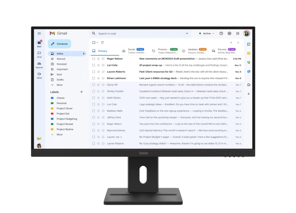 Monitor 27.0 ThinkVision E27-40 WLED LCD 64BCMAT4EU 