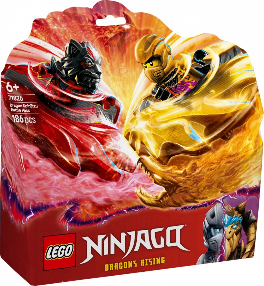 Klocki Ninjago 71826 Smocze Spinjitzu - zestaw bitewny 