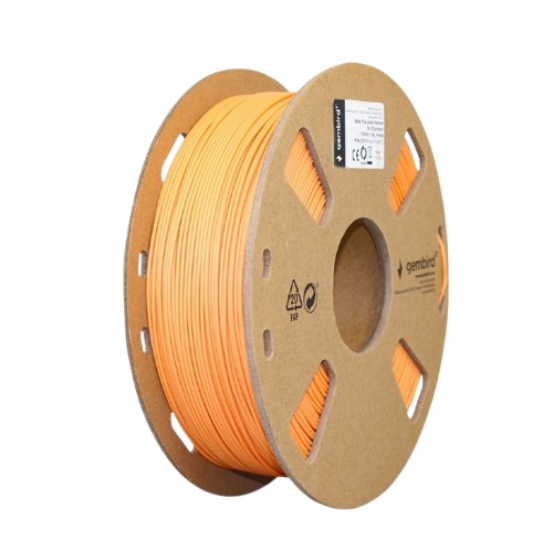 Filament PLA matowy, 1,75 mm, 1 kg, pomarańczowy