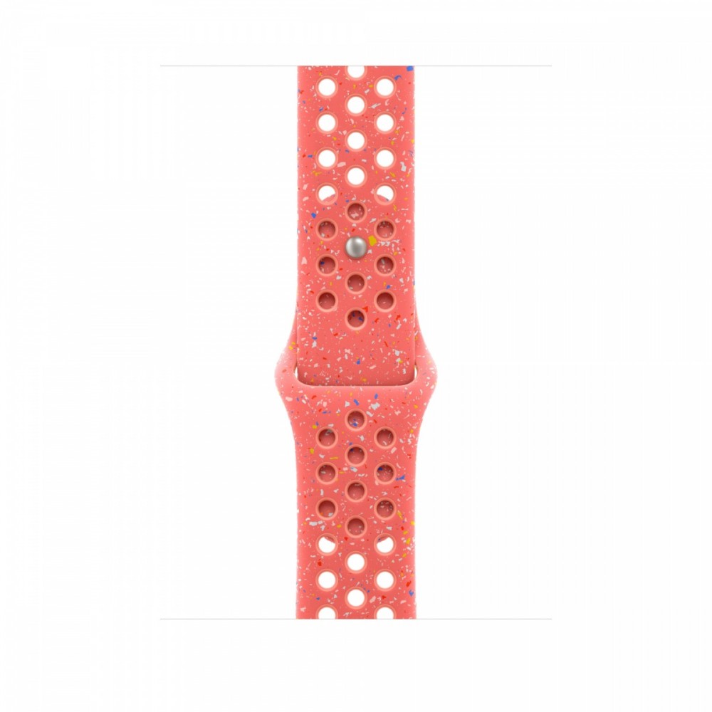 Pasek sportowy Nike w kolorze magicznego bursztynu do koperty 45 mm - S/M