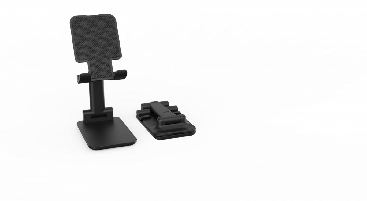Stojak na telefon i tablet S9 Czarny 