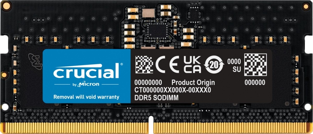 Pamięć do notebooka DDR5 SODIMM 32GB/5600 CL46 (16Gbit) Tray 