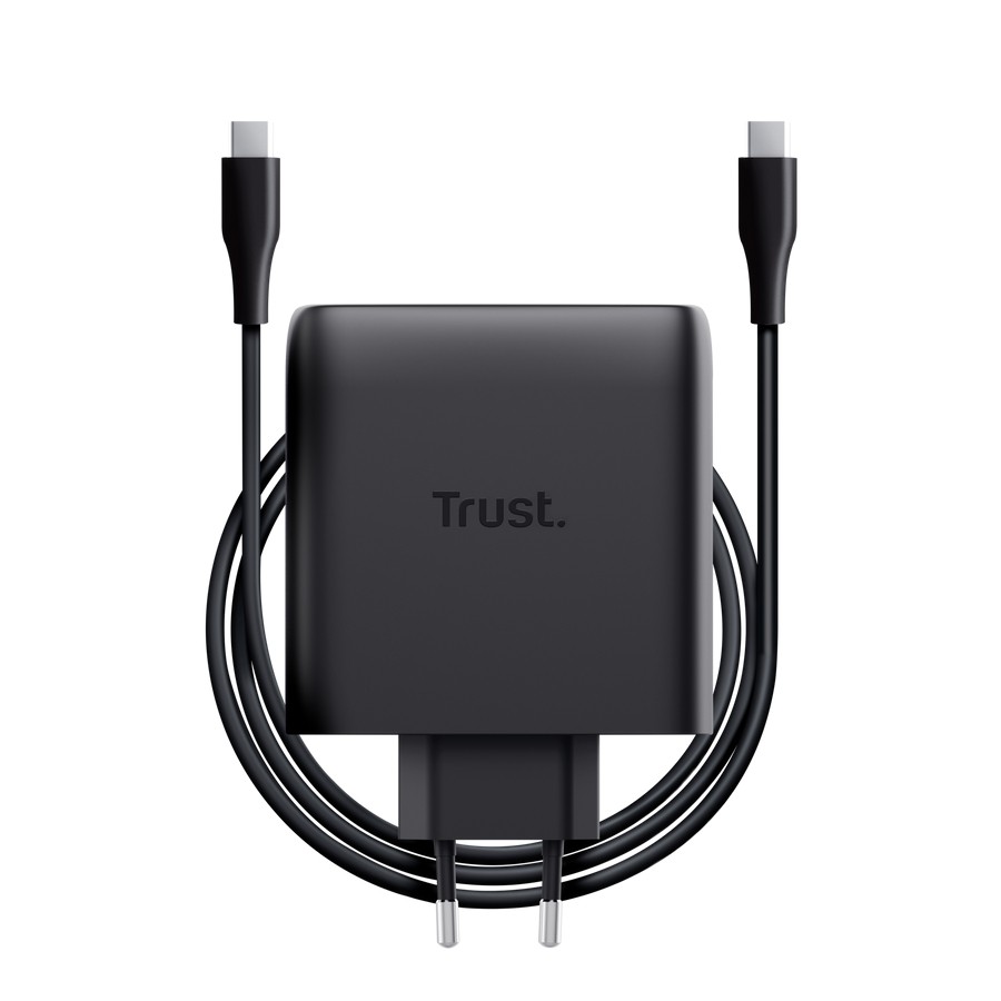 Ładowarka MAXO GaN 100W 2x USB-C czarna 