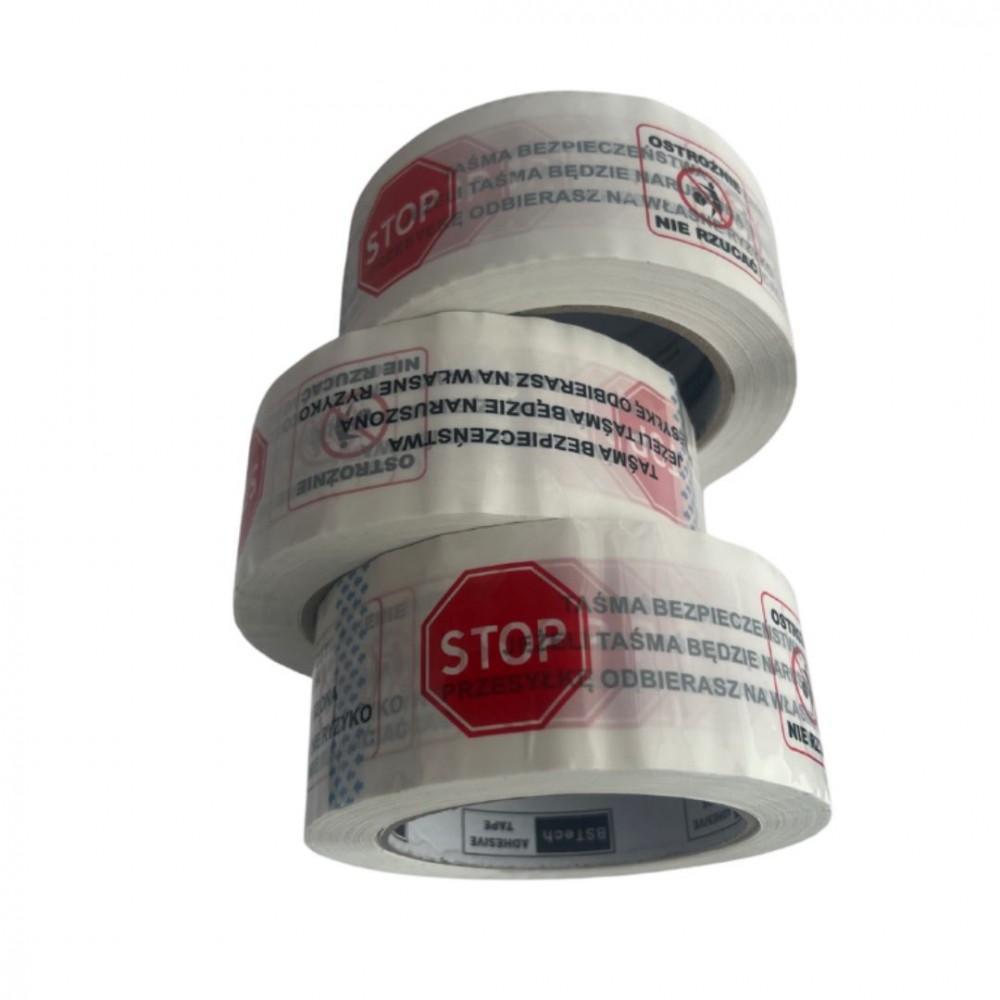 Taśma Taśma bezpieczeństwa STOP 100m x 6 szt 