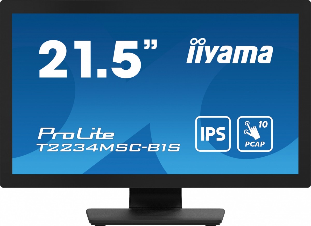 Monitor ProLite  21.5 cala T2234MSC-B1S IPS,10PKT.VGA,HDMI,DP 