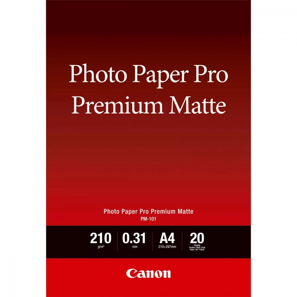 Papier PM-101 A4 mat 20s  210g 8657B005 