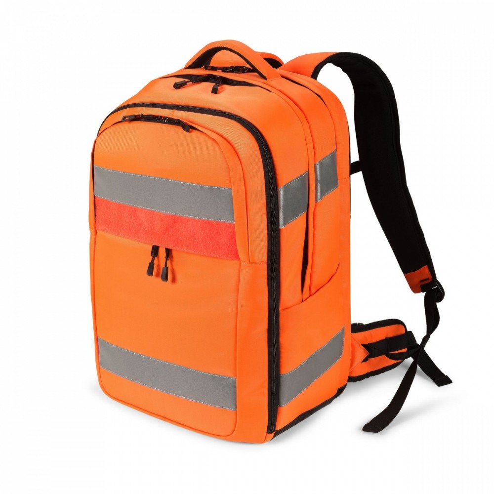 Plecak na laptopa 17.3 cali HI-VIS 32-38l pomarańczowy
