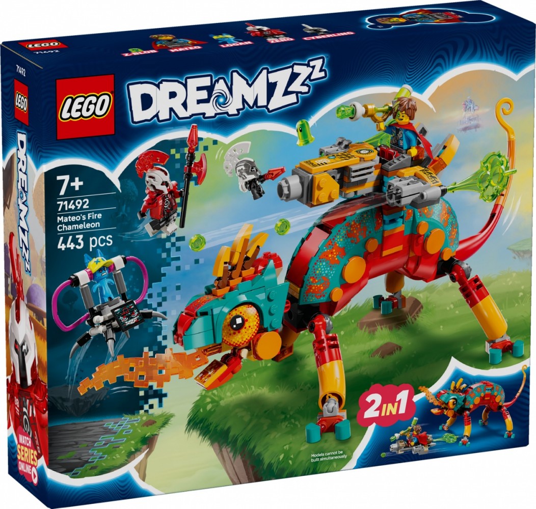 Klocki DREAMZzz 71492 Ognisty kameleon Mateo 