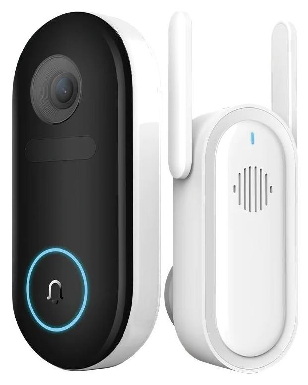 Wideodzwonek do drzwi Doorbell Biały 