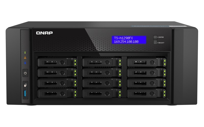 Serwer NAS TS-h1290FX-7232P-64G 12 x0HDD U.2 NVMe / SATA 