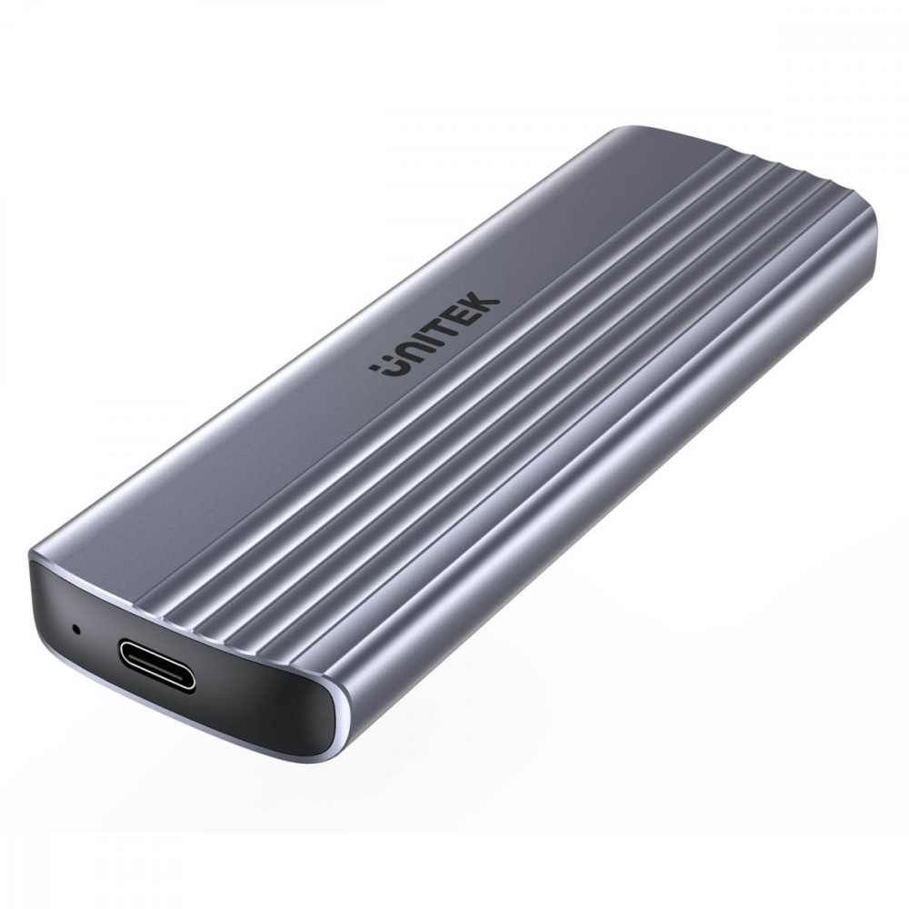Obudowa Dysku M.2 NVMe; USB-C; 10Gbps; ALU; S1241B01 