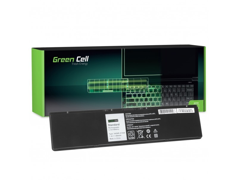 Bateria do Dell E7440 34GKR 3RNFD 7,4V 4,5Ah 