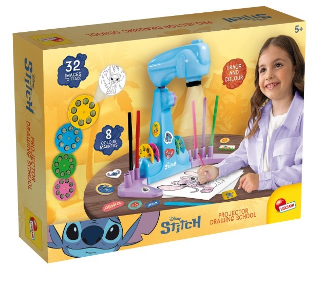 Zestaw Stitch Szkoła rysowania z projektorem 