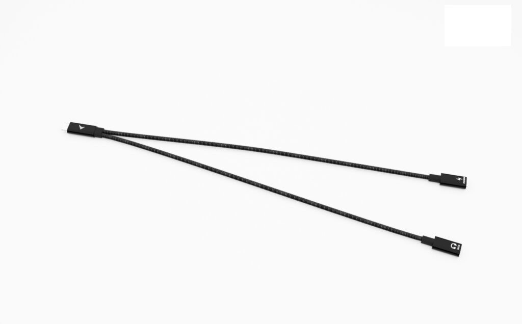 Kabel rozdzielający USB-C Audio/Data Power Delivery 100W