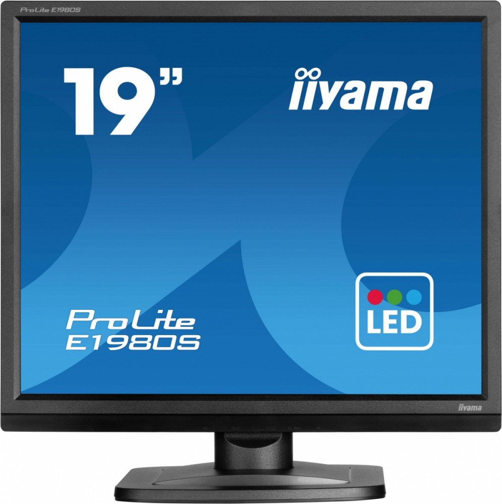 Monitor 19 cali E1980S-B1 HDMI DP 250cd 3ms 