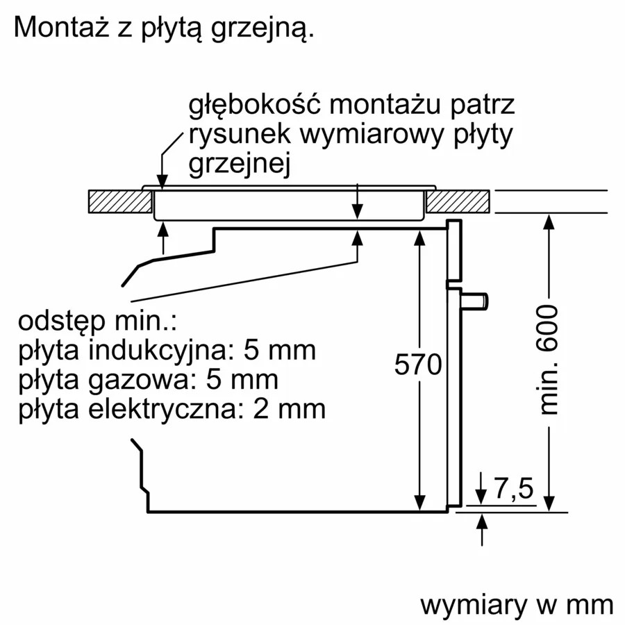 Piekarnik HBA334EB3