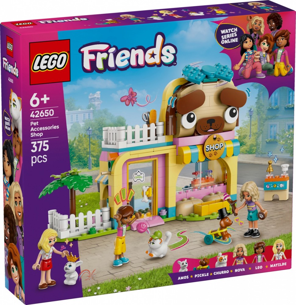 Klocki Friends 42650 Sklep z akcesoriami dla zwierząt 