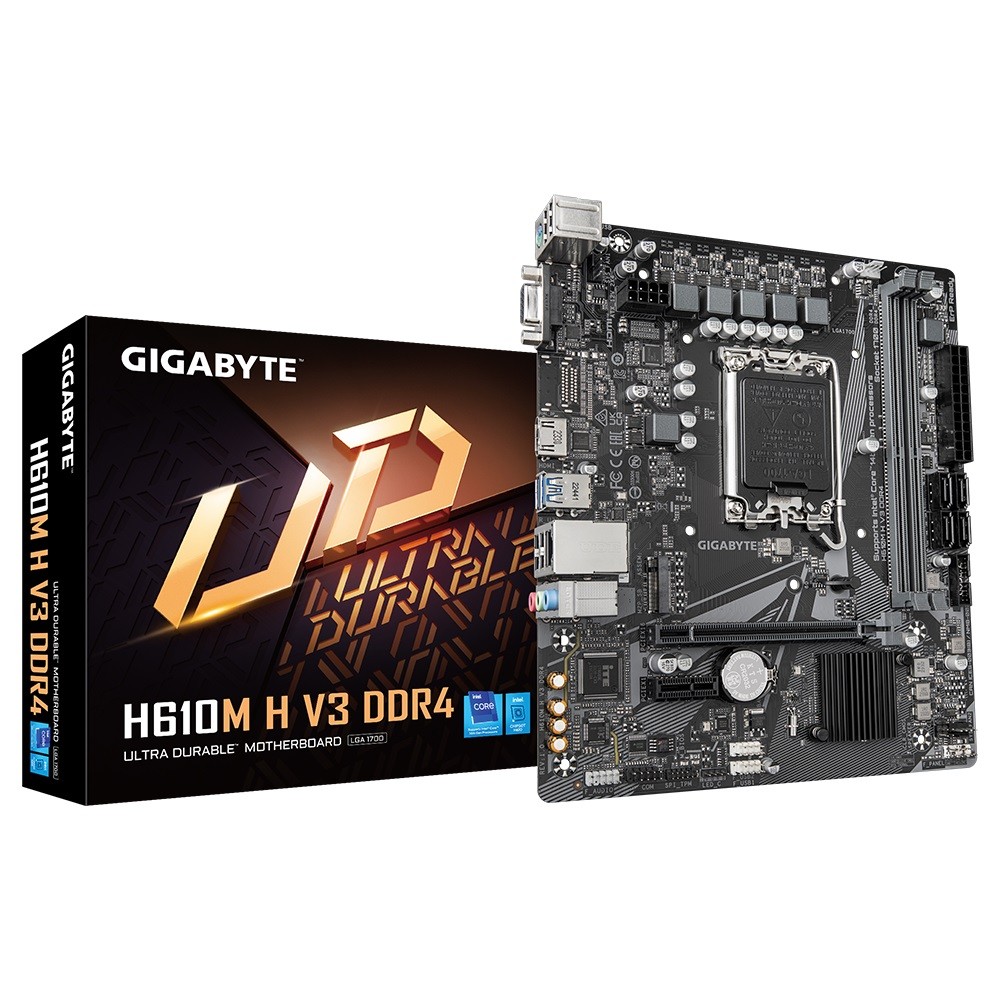 Płyta główna H610M H V3 DDR4 s1700 2DDR4 HDMI USB mATX 