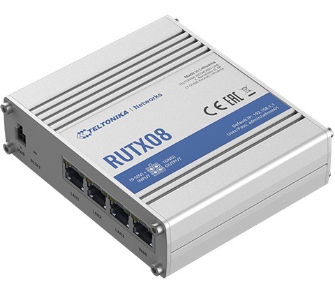 Router RUTX08 3xLAN, 1xWAN, USB 