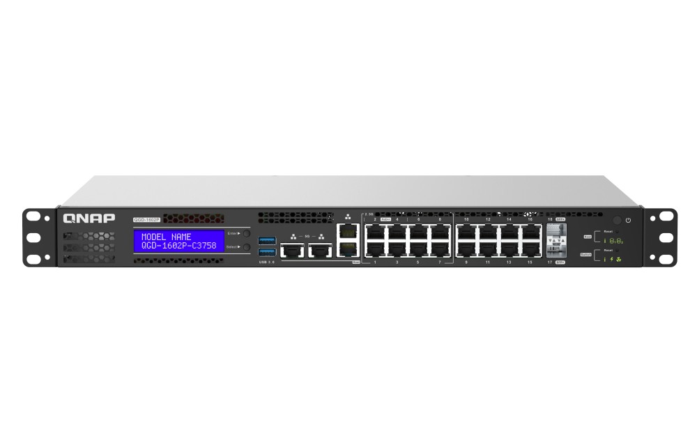 Przełącznik zarządzalny QGD-1602P-C3558-8G-EU L2 PoE C3558 