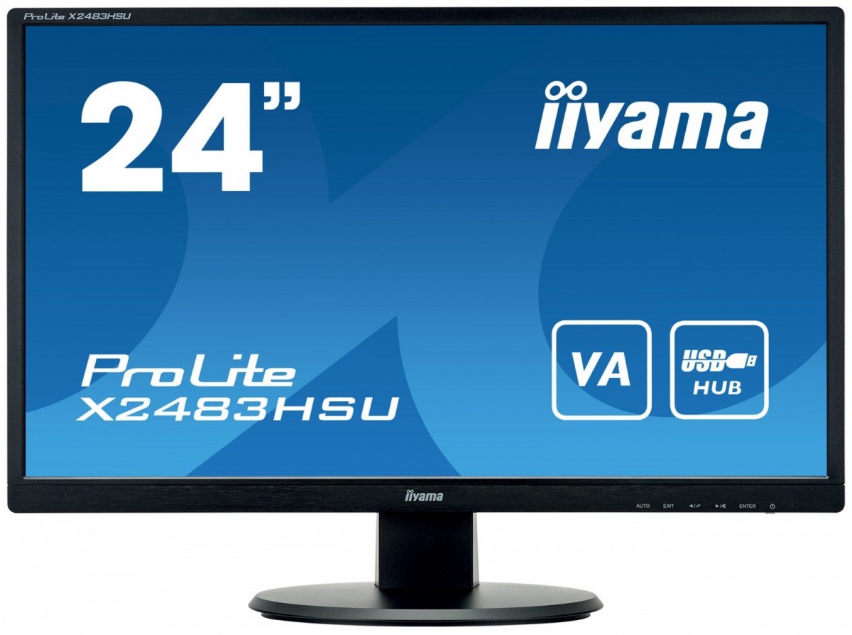Monitor 23.8 cala X2483HSU-B5 VA,HDMI,DP,USBx2,2x2W,ACR-80M:1 