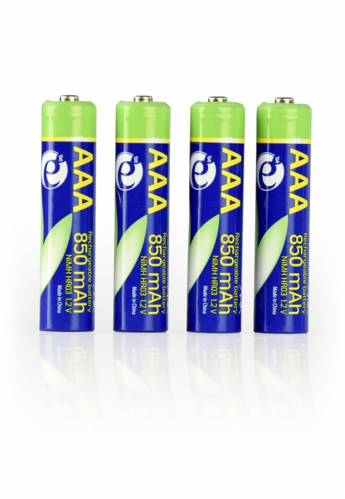 Akumulatory AAA (gotowe do użycia), 850mAh, blister 4 sztuki