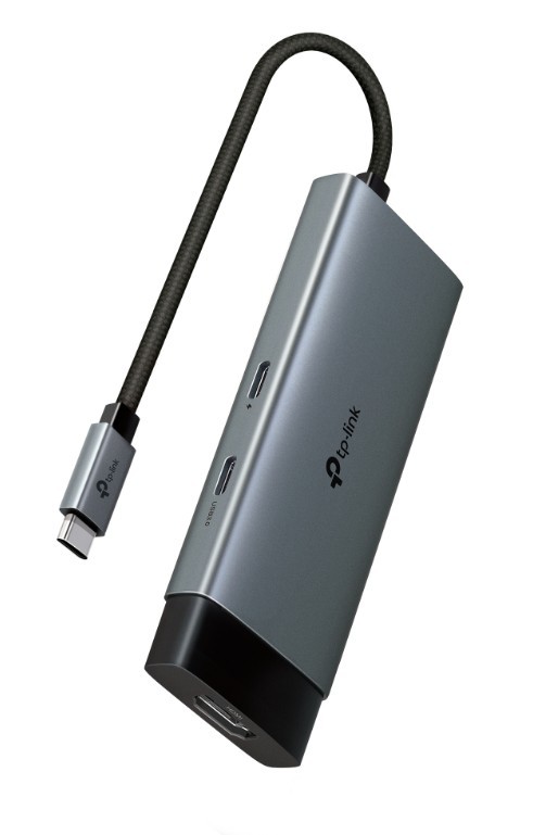 Hub USB Type-C  5-Port   	UH5020C 1 × USB-C Connector,1 × HDMI 4K 60Hz Port,1 × USB-C PD 100W Port,2 × USB