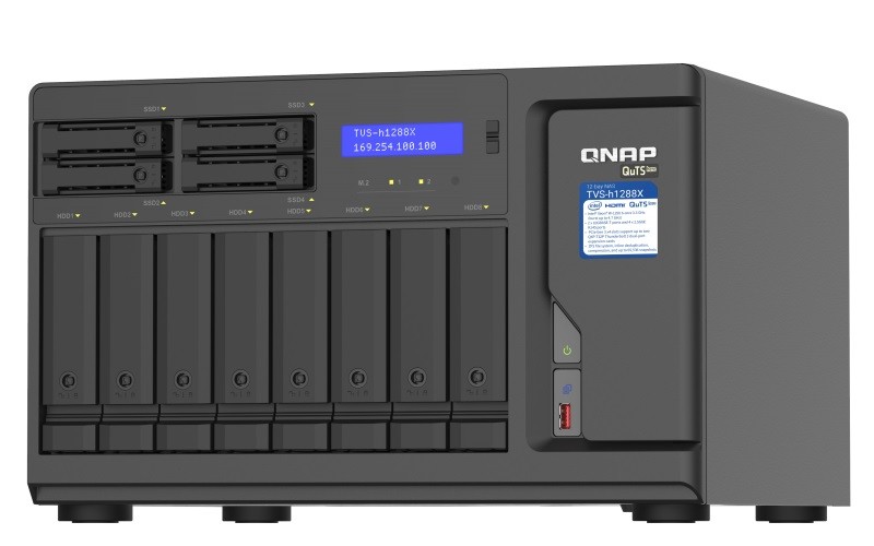 Serwer NAS TVS-h1288X-W1250-16G 12x0HDD Intel XeonW-1250 