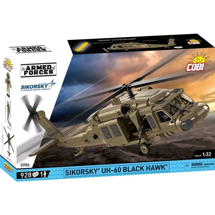Klocki Sikorsky UH-60 Black Hawk 928 klocków 