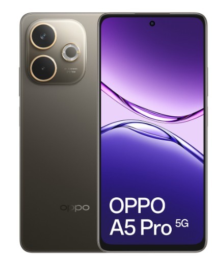 Smartfon A5 Pro 5G 8/256GB CPH2695 brązowy