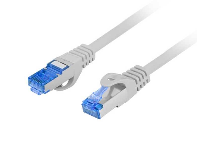 Patchcord kat.6a S/FTP CCA 5m Szary 