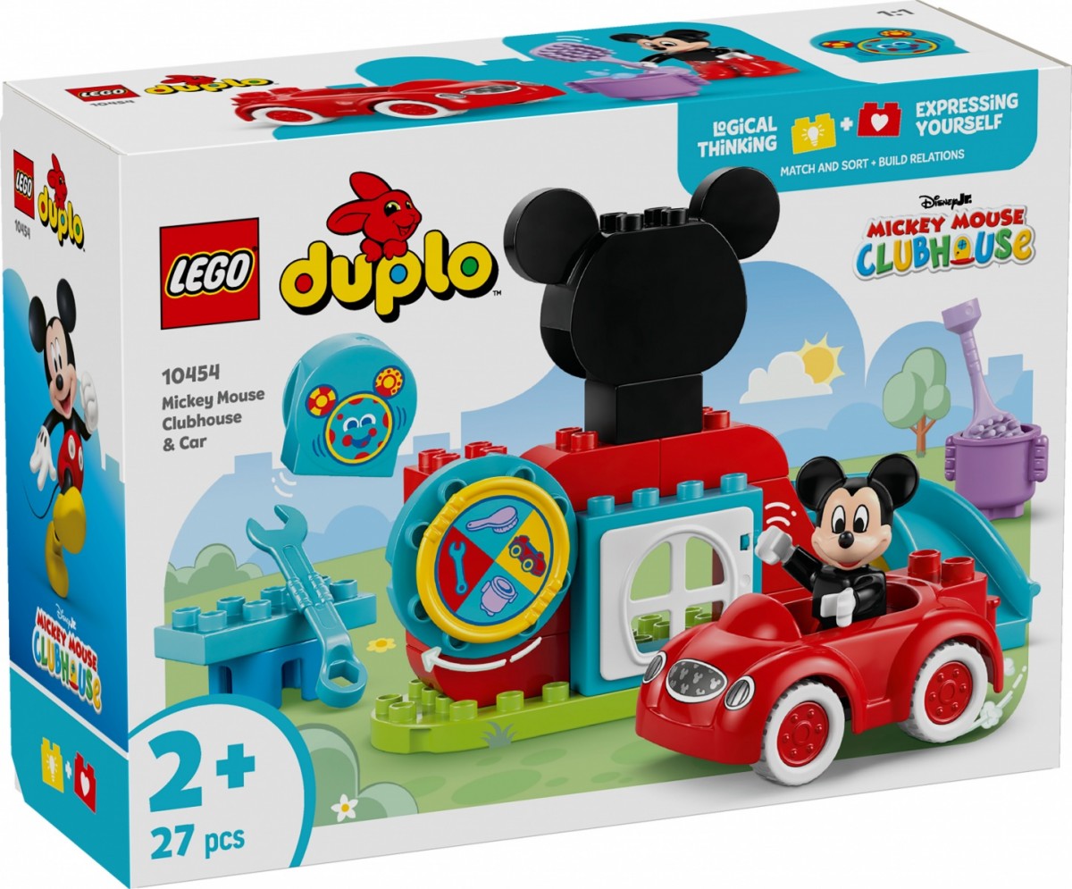 Klocki DUPLO 10454 Klub przyjaciół Myszki Miki i samochód 