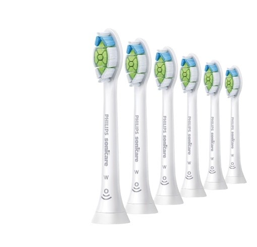 Zestaw 6 końcówek Optimal White HX6066/87