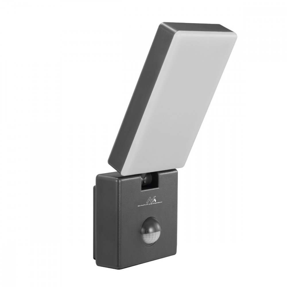 Lampa LED z czujnikiem ruchu MCE516GR 10W IP65 
