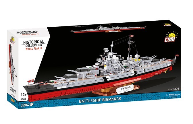 Klocki Battleship Bismarck 3204 klocków
