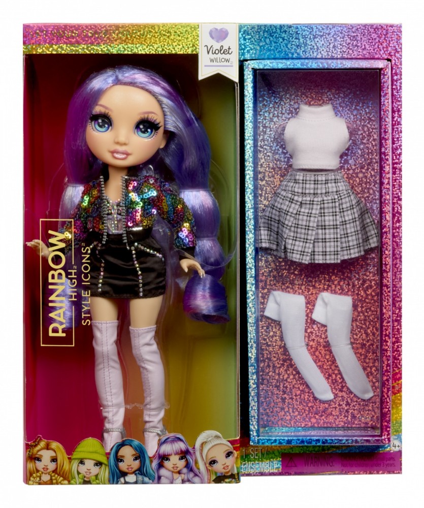 Lalka Rainbow High Violet 