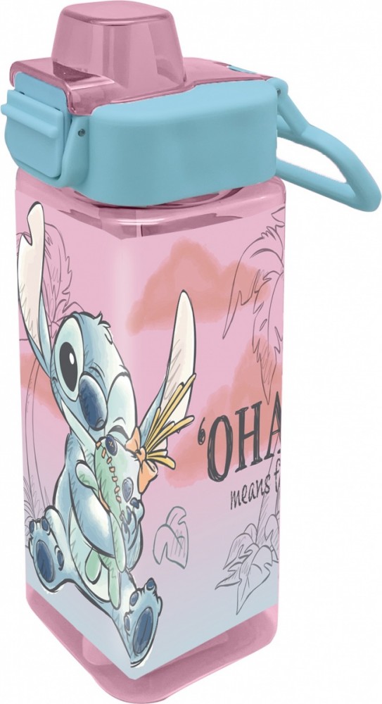 Bidon kwadratowy 500 ml Stitch PP 