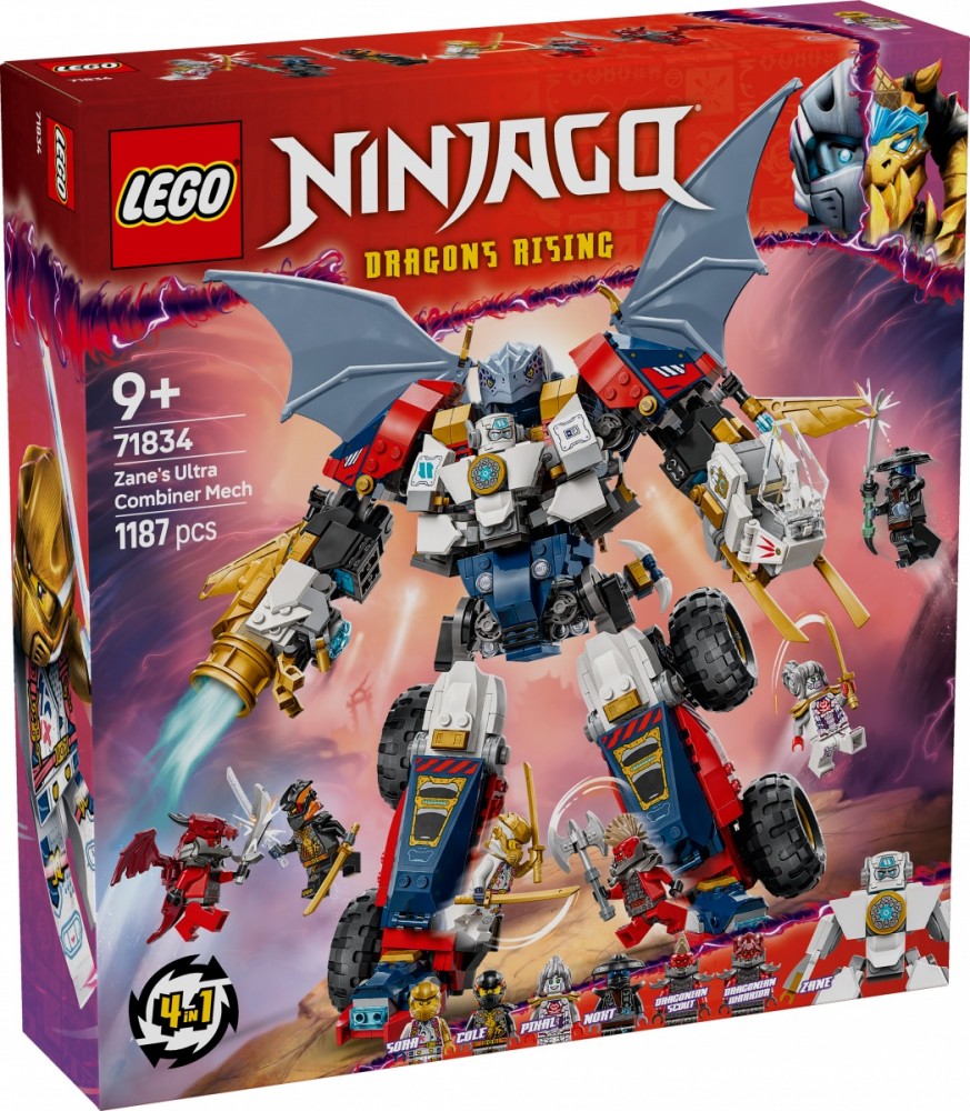 Klocki Ninjago 71834 Wielofunkcyjny ultramech Zanea 
