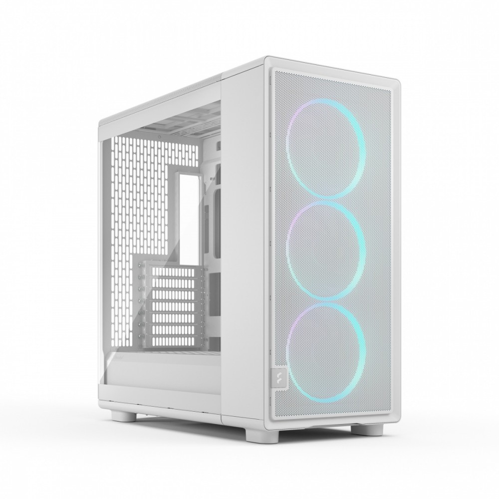 Obudowa Epoch XL White TG RGB Clear tint