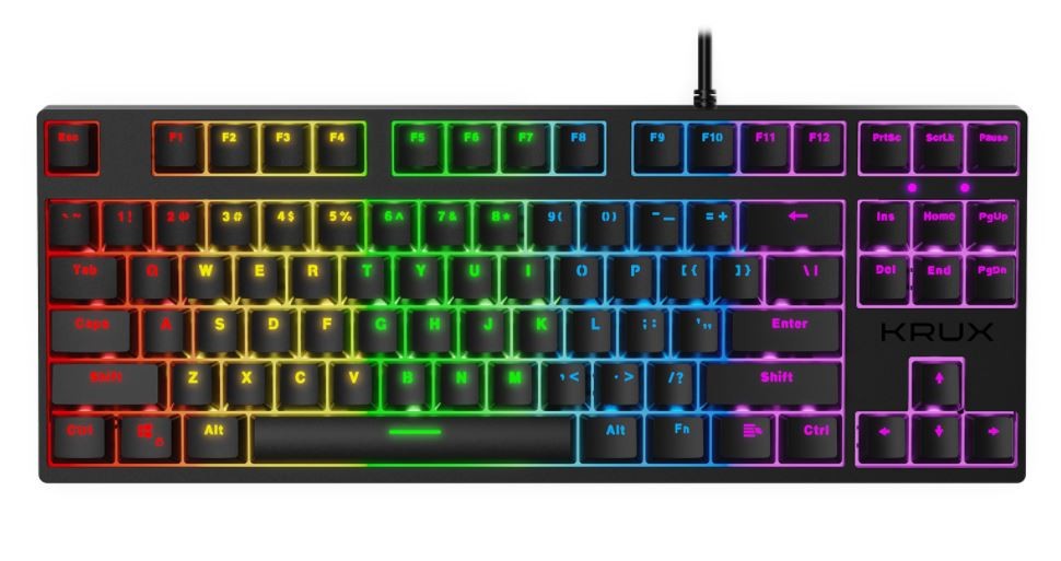 Klawiatura gamingowa Atax RGB Outemu Red 