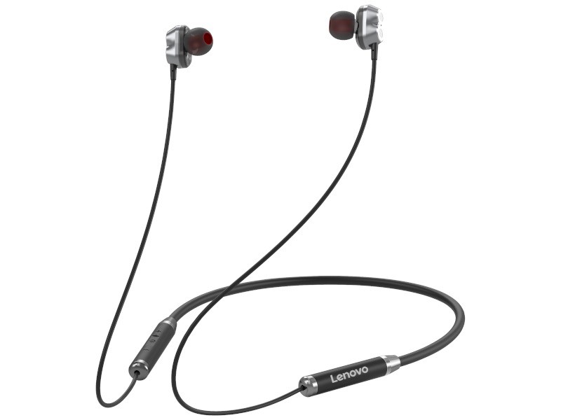 Słuchawki douszne Bluetooth HE08 czarne 