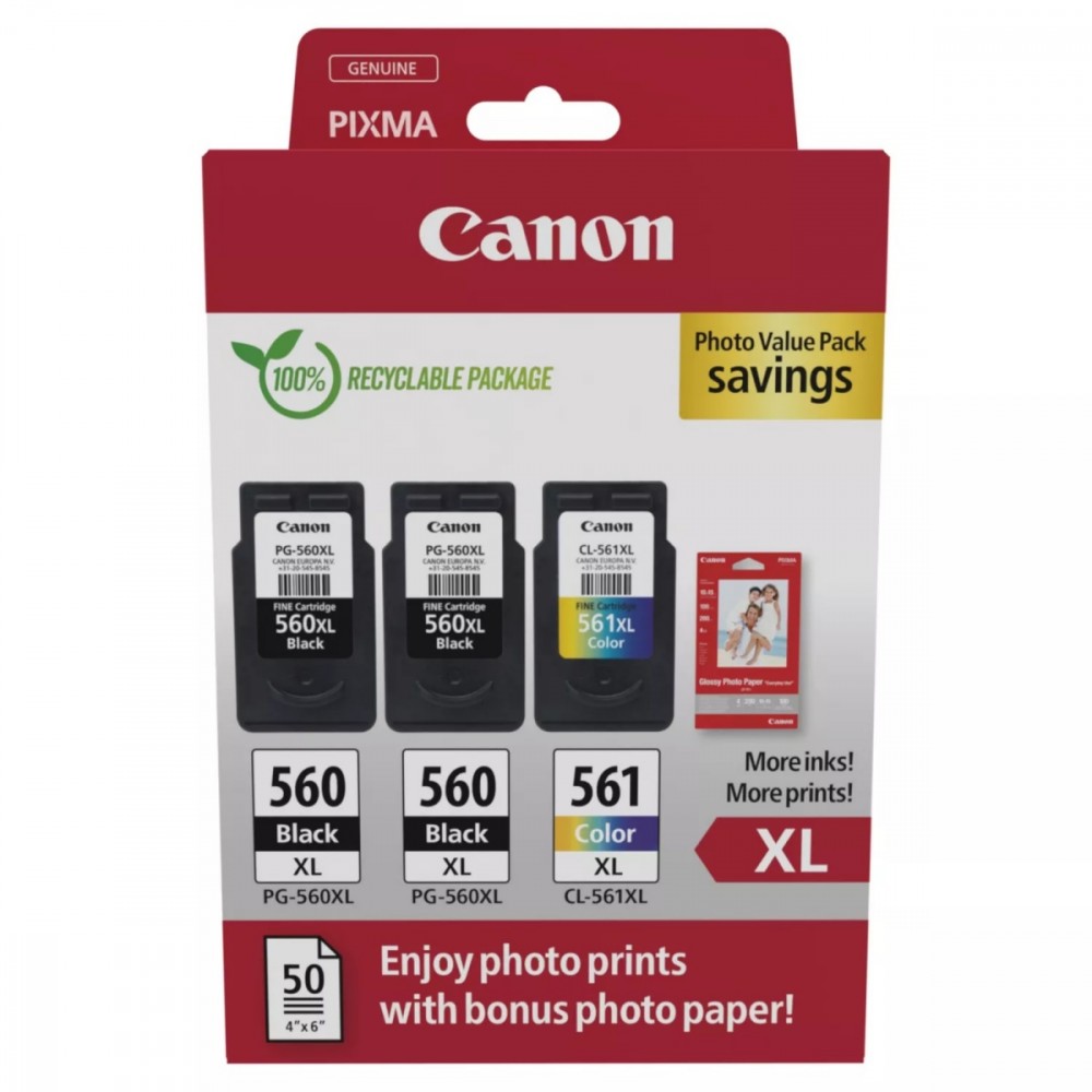 Tusz PG-560XLx2/CL-561XL Photo Value 3712C012 