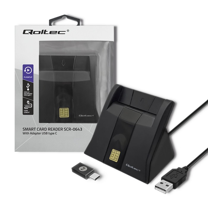 Inteligentny czytnik chipowych kart ID | USB 2.0 | Plug&play 