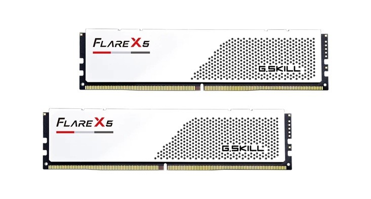 Pamięć PC - DDR5 96GB (2x48GB) Flare X5 AMD 6000MHz CL30 EXPO White