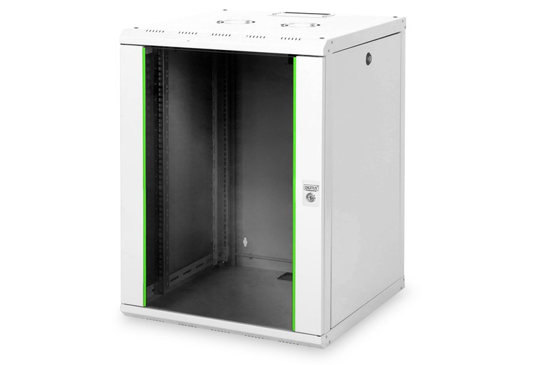 Szafa krosowa wisząca 19cali 16U S600 G560 szary 