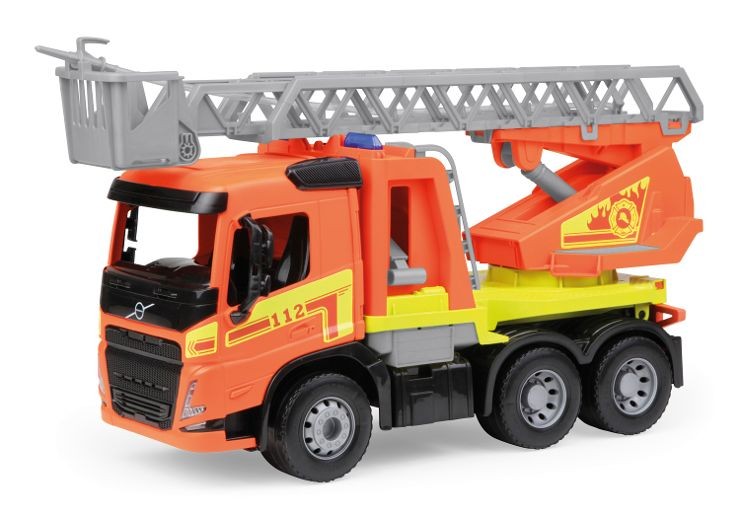 Pojazd Straż pożarna Worxx z drabiną Volvo FMX w pudełku